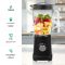 Blender 1200W – 1.5L – Smoothie Maker – Inclusief beker to go 570ml – Glas – Zwart – Vivid Green review: crushed ice