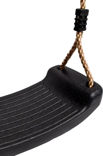 BOOST2 schommelzitje zwart kunststof met PP-touwen review: veilig