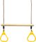 BOOST2 trapeze met Kunststof Ringen geel met PP-touwen voor schommel review: veilig tuinspeelgoed