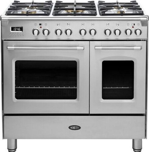 BORETTI CFBG902IX3 review: dubbele oven, gasfornuis 90 cm