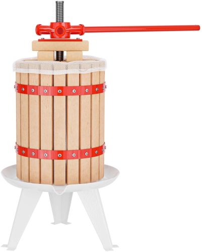 Borg 18 liter Fruitpers review voor meer sap bij cider maken