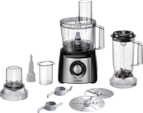 Bosch MCM3501M MultiTalent 3 – Keukenmachine – 800W – Zwart/RVS test: snel hakken
