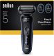 Braun Series 5 Elektrisch Scheerapparaat – Tot 50 min – 52-B1000S – Blauw review, lange accuduur