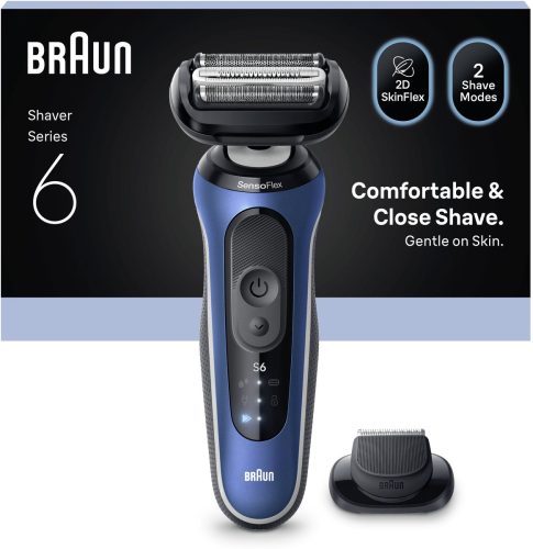 Braun Series 6 Elektrisch Scheerapparaat review: wet & dry