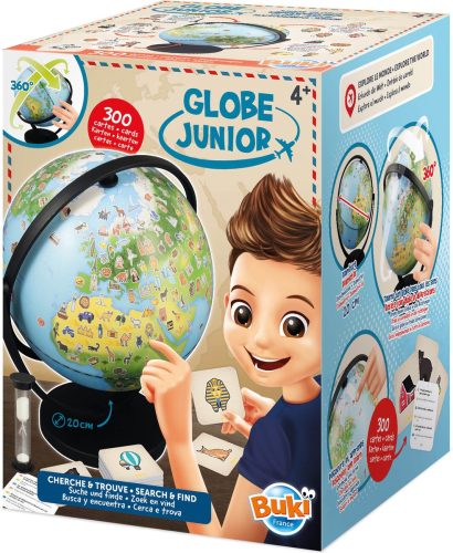 Buki – Wereldbol junior – educatieve wereldbol review geografie
