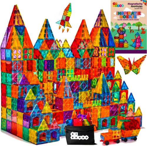 By Baboo® Magnetic Tiles 200 stuks review: creatief bouwen, STEM