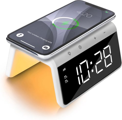 Caliber Wekker review: wekker met draadloos opladen
