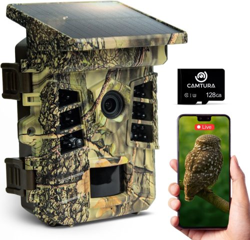 Camtura® Wildcamera met Zonnepaneel review: 4K beeld, nachtzicht