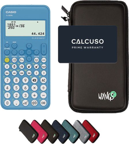 Casio fx-82NL incl. WYNGS Beschermhoes Zwart – Wetenschappelijke Rekenmachine – Basis Pakket review: ideaal voor schoolexamens
