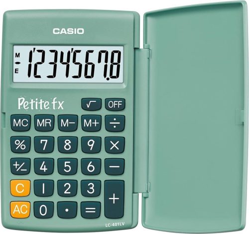 Casio zakrekenmachine Petite FX, groen review voor studenten