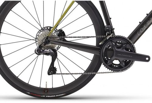 Cervelo R5 Ultegra Di2 Racefiets Groen 54 test snel bergop carbon