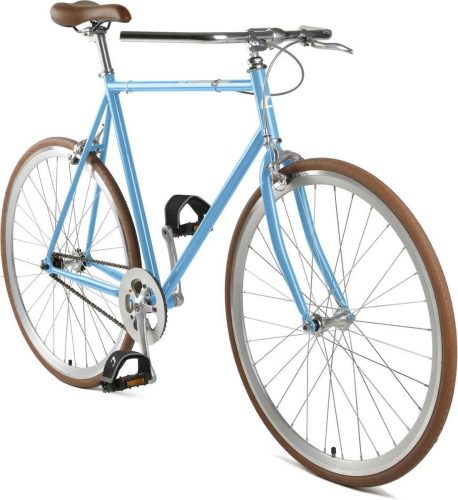 Cheetah Prey 1sp Blue 54 fixed gear /Single speed bike test: snel