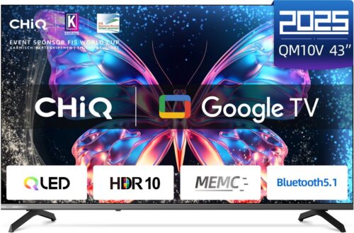 CHiQ U43QM10V review: 4K beeld, QLED en Google TV gemak (2025)