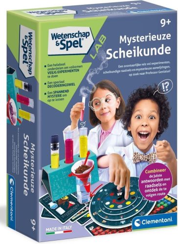 Clementoni Mysterieuze Scheikunde review: chemie leren, chemieset
