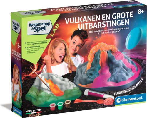 Clementoni Vulkanen en Grote Uitbarstingen! test: STEM-experiment