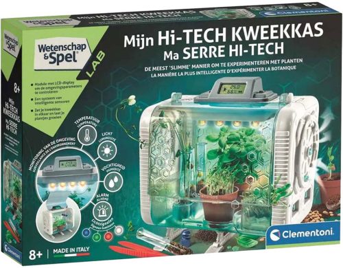 Clementoni Wetenschap en Spel – Hi-Tech Kweekkas test STEM leren
