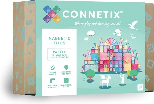 CONNETIX – Magnetisch Tegels – Pastel Creatief Pakket – 120 Stuks review: creatief bouwspeelgoed