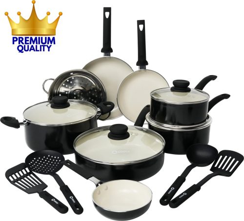 Coock 19-Delige Pannenset Inductie review: anti-aanbak, duurzaam