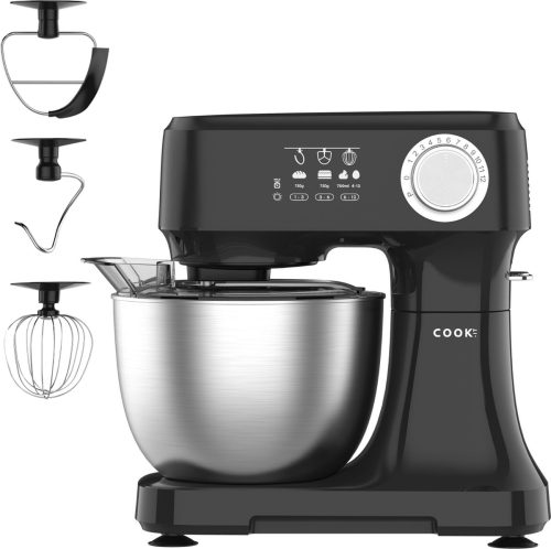 COOK-IT Keukenmixer met RVS kom review: sneller deeg kneden