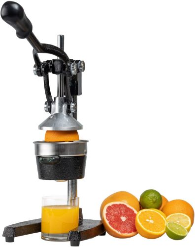 Cookinglife Gietijzeren Citruspers test: pulpvrij sap met hefboom