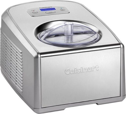 Cuisinart – IJsmachine – Sorbet- en frozen yoghurtmaker – IJsmaker RVS – Zilvergrijs -1,5L review: romig ijs, 1,5L capaciteit
