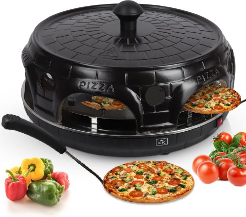 CuisineKing Pizza Oven Black Edition test: pizzaoven voor 6