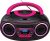 Denver Draagbare DAB Radio CD Speler Kinderen – Bluetooth – Lichteffecten – Boombox – AUX – FM – TDB212PINK review: Bluetooth en DAB radio voor kinderfeestjes