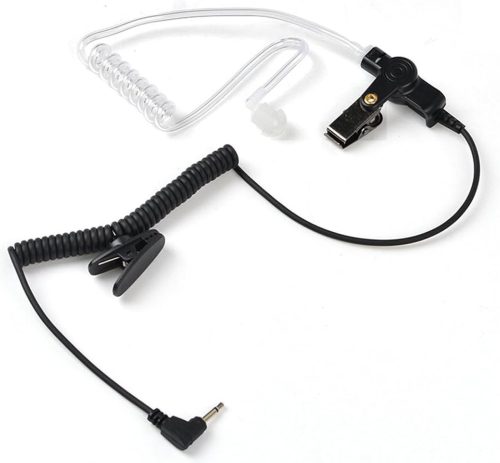 DerComms® Listen Only Oortje FBI Style – 3.5mm review voor radio