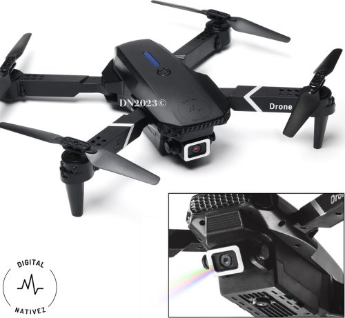 Digital Nativez zwarte drone met dual camera review: luchtfoto’s