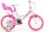 Dino Bikes Little Heart fiets 16 inch met handremmen test veilig