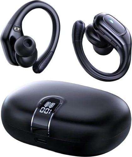 Draadloze Bluetooth Sport Oordopjes met Oorhaak test waterdicht