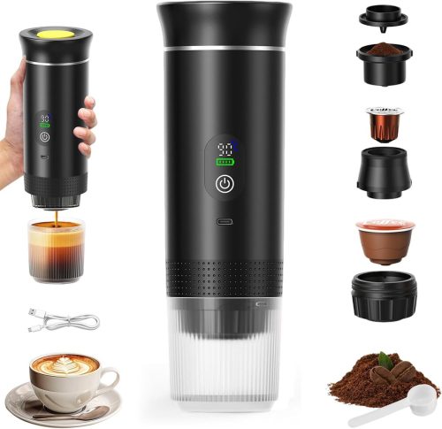 Draagbaar koffiezetapparaat 3-in-1 espressomachine review: 20-25 uur