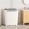 Draagbare 2-in-1 Wasmachine met Centrifuge test Twin Tub camping