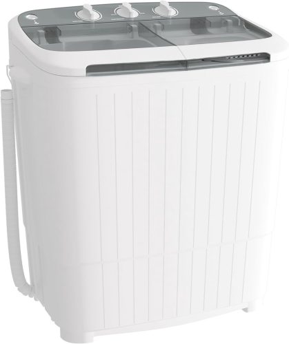 Draagbare 2-in-1 Wasmachine met Centrifuge test Twin Tub camping