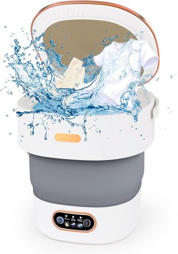 Draagbare mini-wasmachine met centrifuge review voor camping