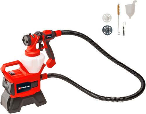 Einhell Accu Verfspuit TE-SY 18/90 Li Solo test snel HVLP spuiten