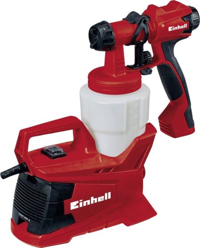 Einhell Elektrische Verfspuit TC-SY 600 S test: snel verven, HVLP