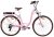 Elektrische fiets dames meisjes roze – 28 inch – 46cm frame – 7 versnellingen – 360 Wh accu review: goede accuduur