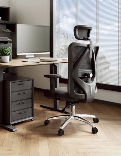 Ergonomische Bureaustoel – Office Chair – Verstelbaar – Volwassenen – Zwart – Zedar B600 review: rugpijnverlichting kantoorstoel