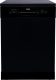 ETNA VWV144ZWA — stille zwarte vrijstaande vaatwasser (14 couverts, extra droog)