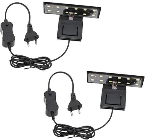 EXCITAT Aquariumlamp – LED-lamp – Aquariumaccessoire – Mini – Voor waterplanten en vissen – 2 stuks review: heldere aquariumverlichting voor plantengroei