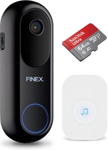 Finex™ Video Deurbel V2 review: 2K beeld voor deurbeveiliging