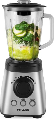 FITAGE Blender Glazen Kan 1.9L review snelle smoothies 1200W