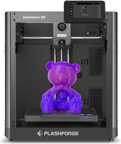 Flashforge Adventurer 5M High Speed 3D Printer test 600mm/s WiFi