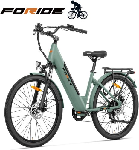 Foride Roamer 1 elektrische fiets met lage instap test: lange rit