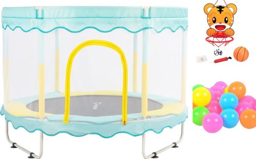 FOXSPORT Kinder Trampoline review: veilig springen buitenspeelgoed