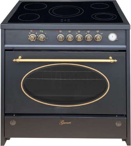 GCH E 912 BL r Retro review: 90 cm fornuis, XXL oven 121 L