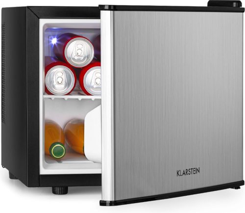 Geheimversteck mini-koelkast 2 niveaus 17 liter 26 dB thermo-elektrisch test