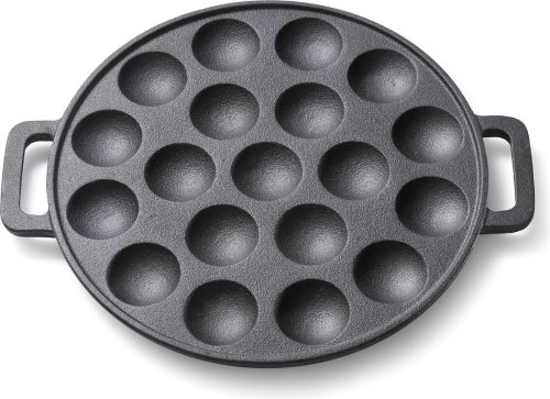 Gietijzeren Poffertjespan 24 cm review: anti-aanbak voor inductie