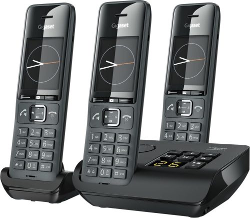 Gigaset 520a – Trio DECT telefoon – Zwart review met 3 toestellen